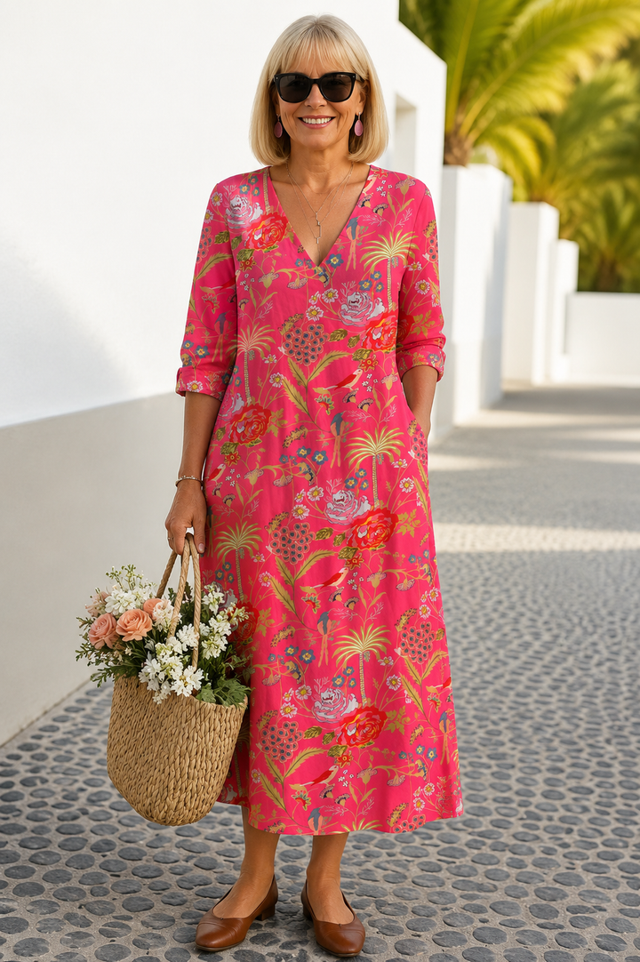 Esme | Robe midi de tous les jours