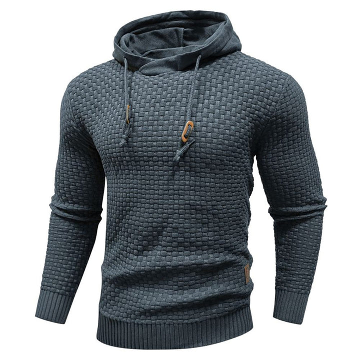 MAISON LUMIÈRE | SWEAT À CAPUCHE CLASSIQUE EN LAINE POUR HOMME