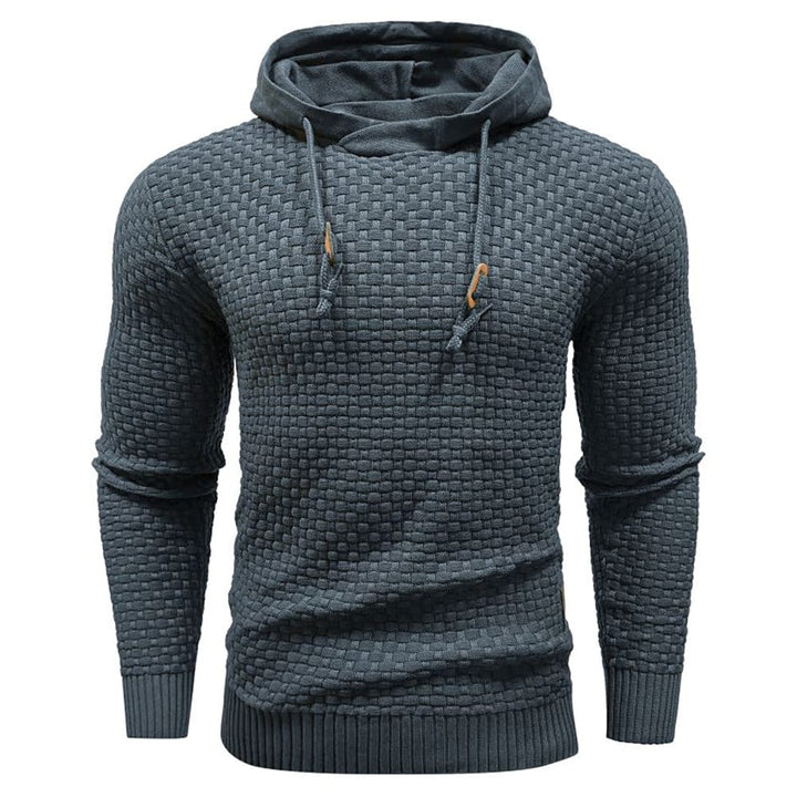 MAISON LUMIÈRE | SWEAT À CAPUCHE CLASSIQUE EN LAINE POUR HOMME