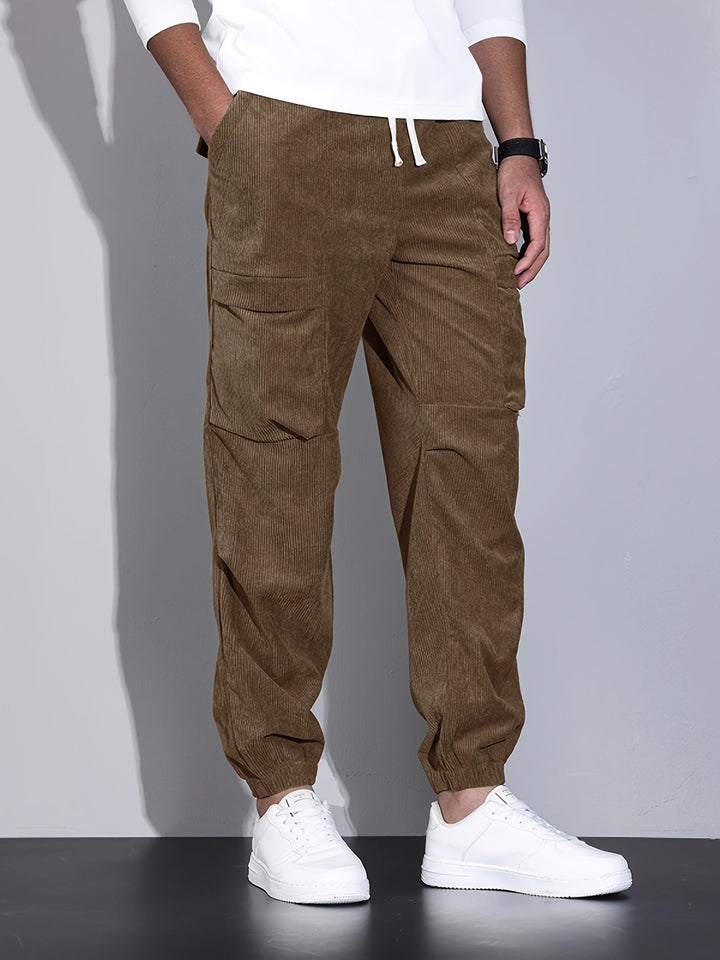 MAISON LUMIÈRE | PANTALON CARGO EN CORDUROY