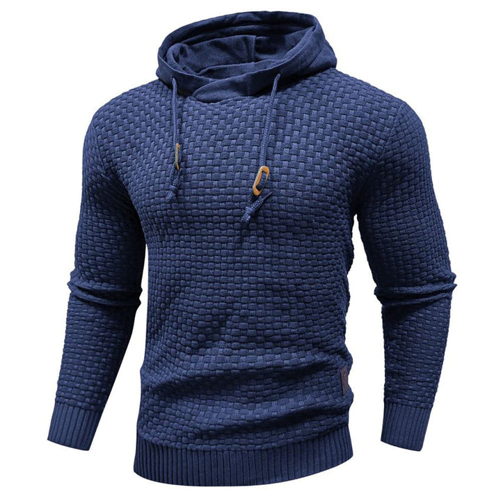 MAISON LUMIÈRE | SWEAT À CAPUCHE CLASSIQUE EN LAINE POUR HOMME