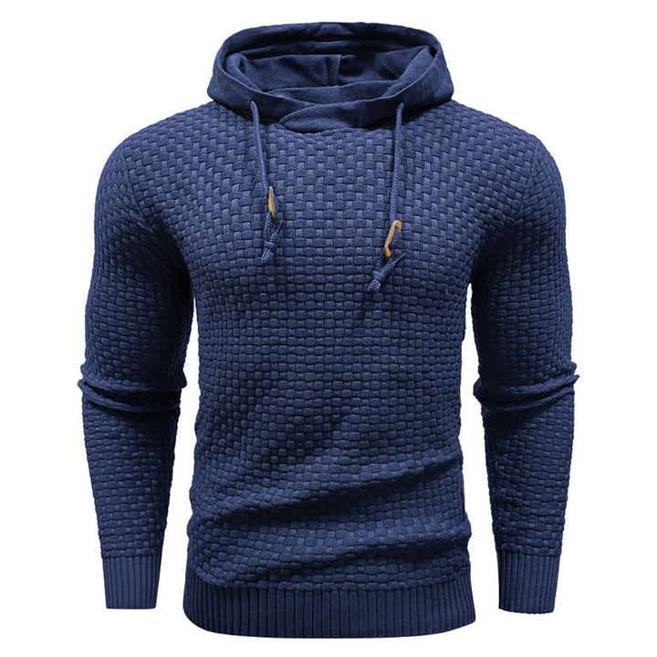MAISON LUMIÈRE | SWEAT À CAPUCHE CLASSIQUE EN LAINE POUR HOMME