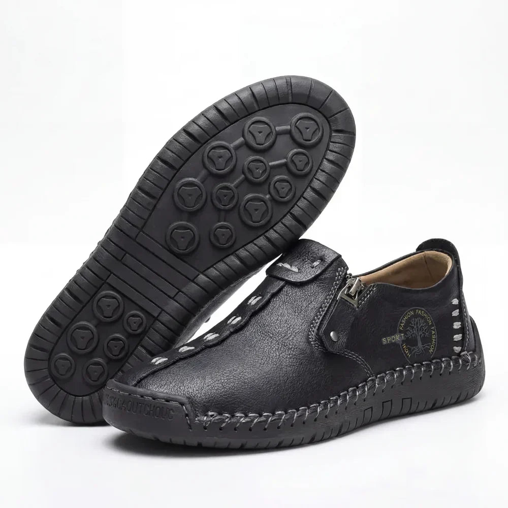 MAISON LUMIÈRE | Mocassins Orthopédiques Confort Zippés Élise