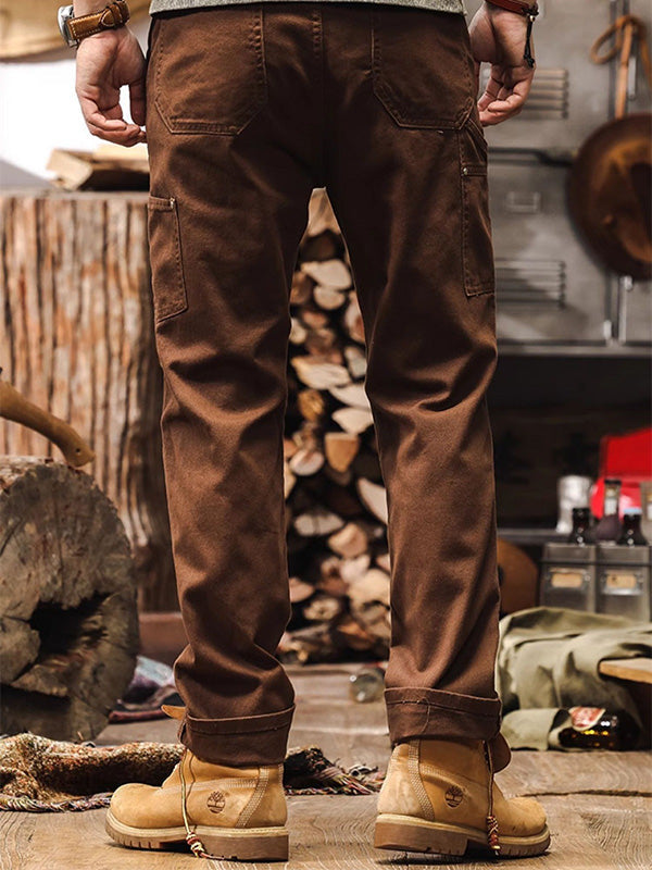 MAISON LUMIÈRE | PANTALON EN COTON UTILE