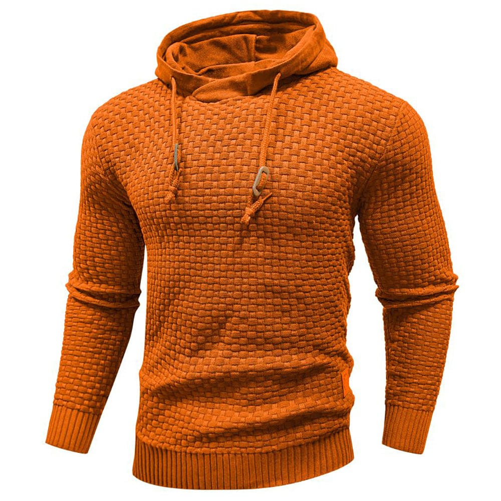 MAISON LUMIÈRE | SWEAT À CAPUCHE CLASSIQUE EN LAINE POUR HOMME
