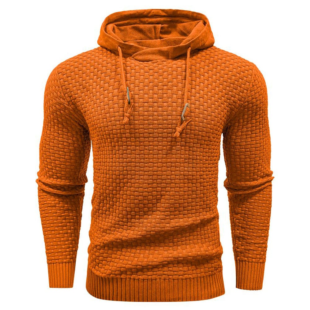 MAISON LUMIÈRE | SWEAT À CAPUCHE CLASSIQUE EN LAINE POUR HOMME