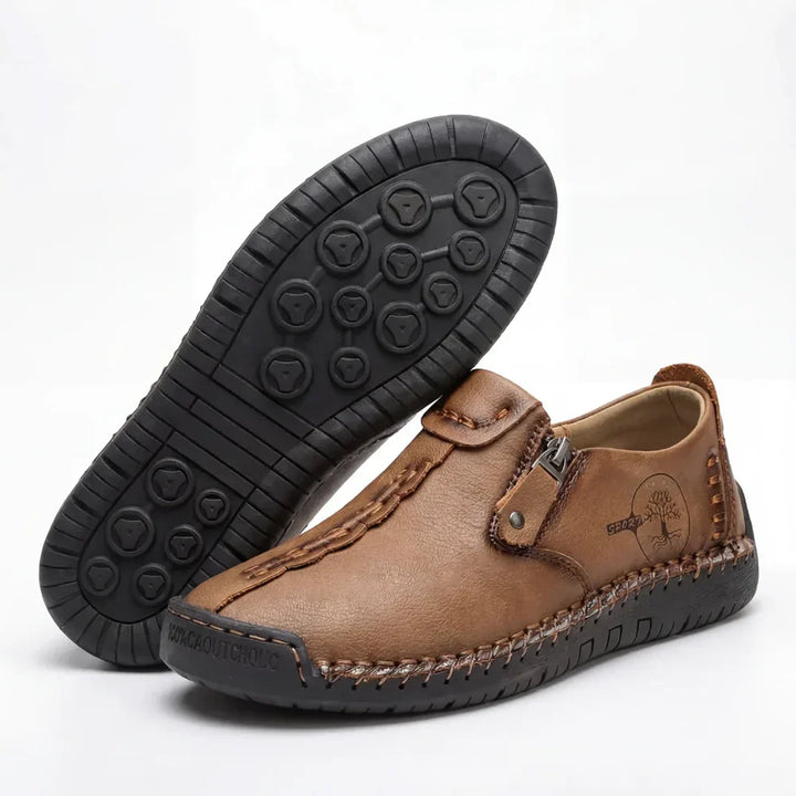 MAISON LUMIÈRE | Mocassins Orthopédiques Confort Zippés Élise