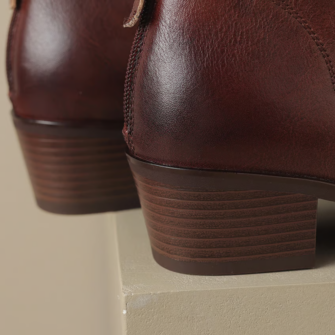 MAISON LUMIÈRE | Bottines Élégantes en Cuir