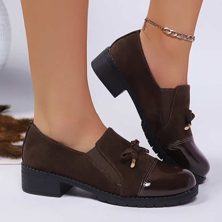 MAISON LUMIÈRE | Mocassins Confort Bout Verni Camille