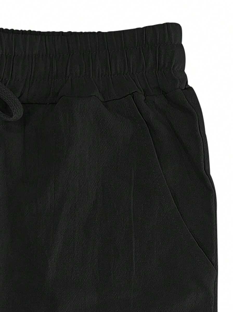 MAISON LUMIÈRE | PANTALON LÉGER EN LIN AVEC CORDON