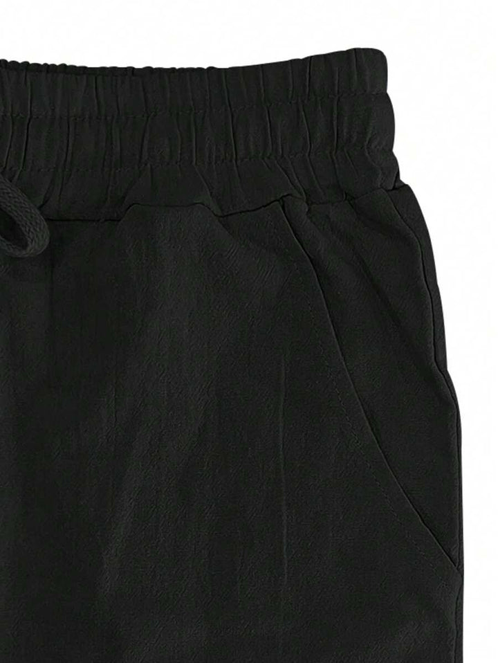 MAISON LUMIÈRE | PANTALON LÉGER EN LIN AVEC CORDON