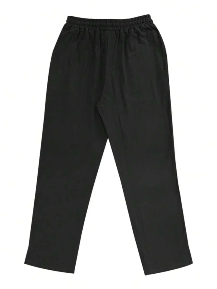 MAISON LUMIÈRE | PANTALON LÉGER EN LIN AVEC CORDON