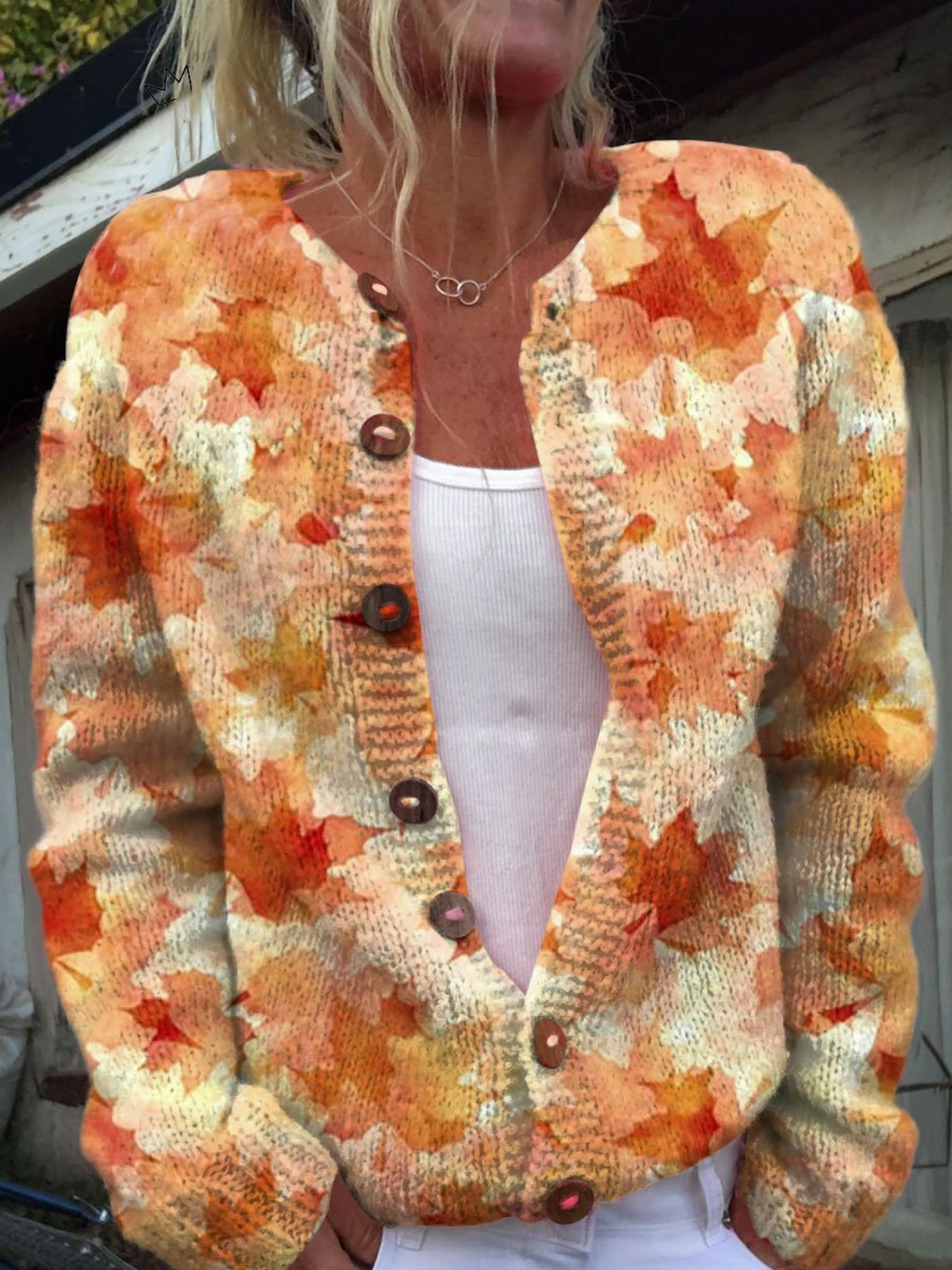 Briarwood™ | Cardigan vintage à imprimé