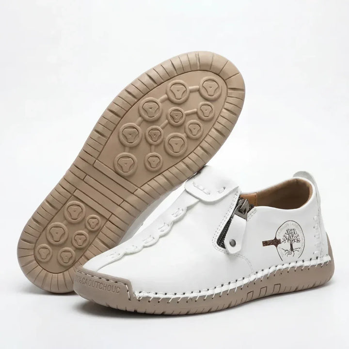 MAISON LUMIÈRE | Mocassins Orthopédiques Confort Zippés Élise