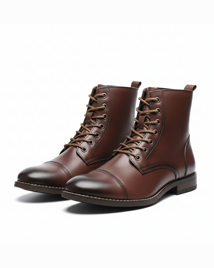 MAISON LUMIÈRE | BOTTES DE VILLE BRUNIES POUR HOMME