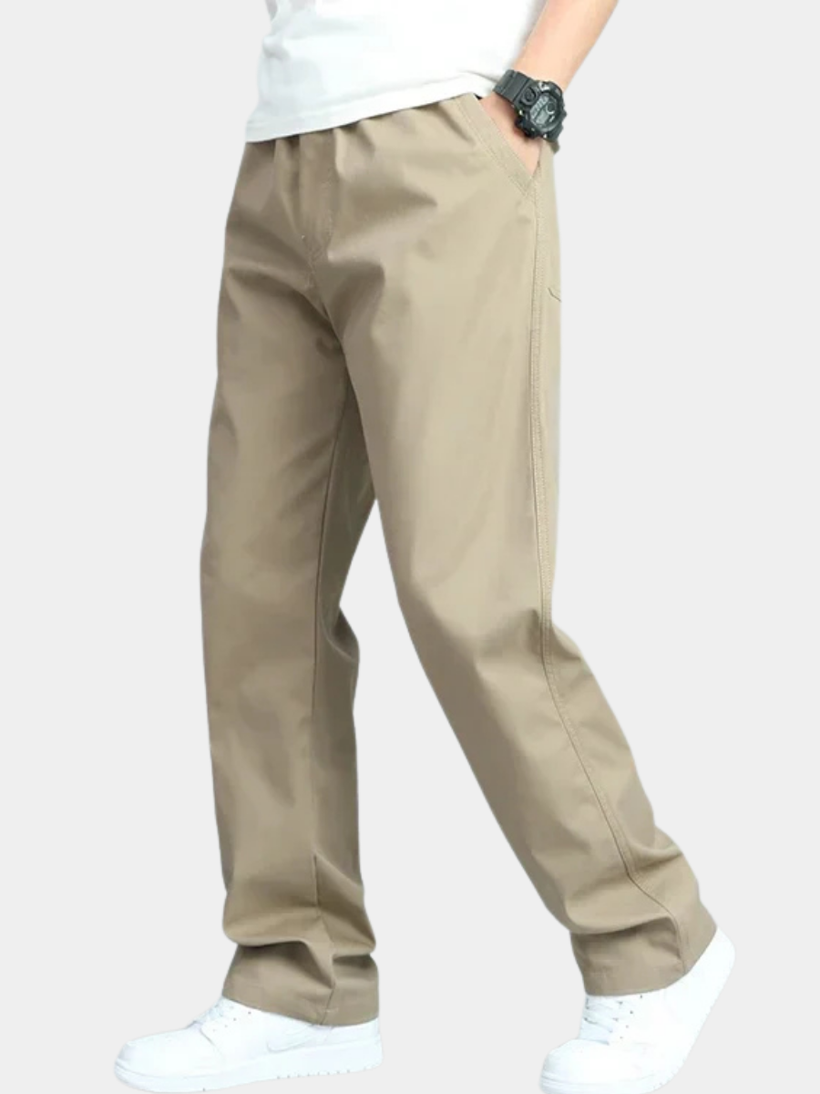 MAISON LUMIÈRE | PANTALONS AMPLE HOMME EN COTON