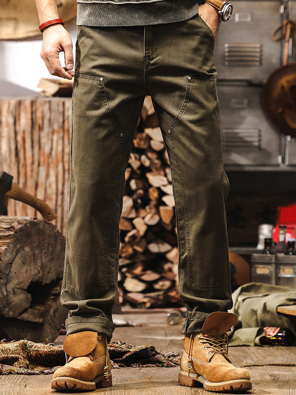 MAISON LUMIÈRE | PANTALON EN COTON UTILE