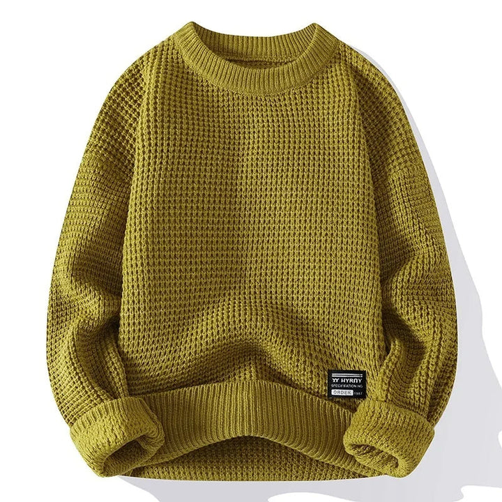 MAISON LUMIÈRE | PULL EN NID D'ABEILLE PREMIUM