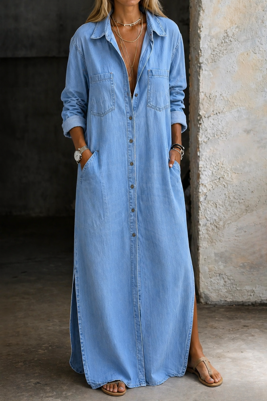 Delana | Robe à boutons