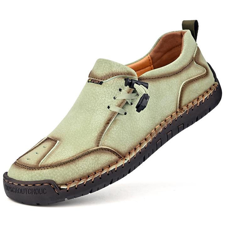 MAISON LUMIÈRE | Mocassins Confort Piqués Main Mathilde