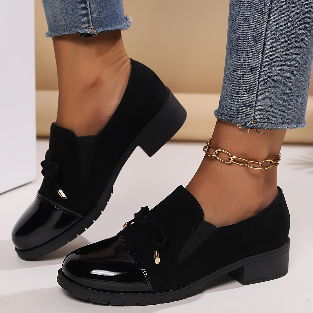 MAISON LUMIÈRE | Mocassins Confort Bout Verni Camille