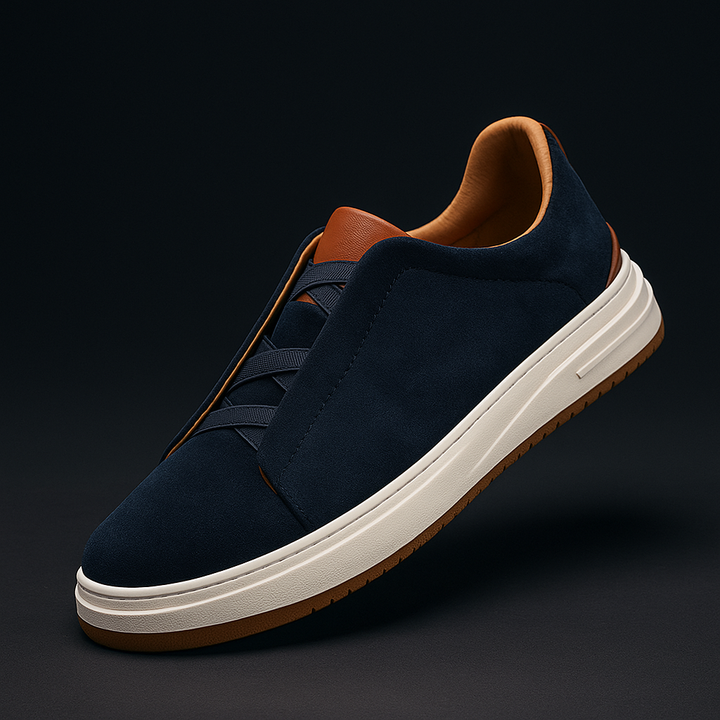 MAISON LUMIÈRE | CHAUSSURES SLIP-ON EN DAIM POUR HOMME