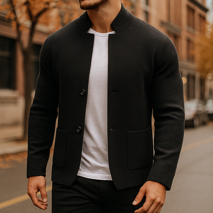 MAISON LUMIÈRE | CARDIGAN EN LAINE TRICOTÉE POUR HOMME