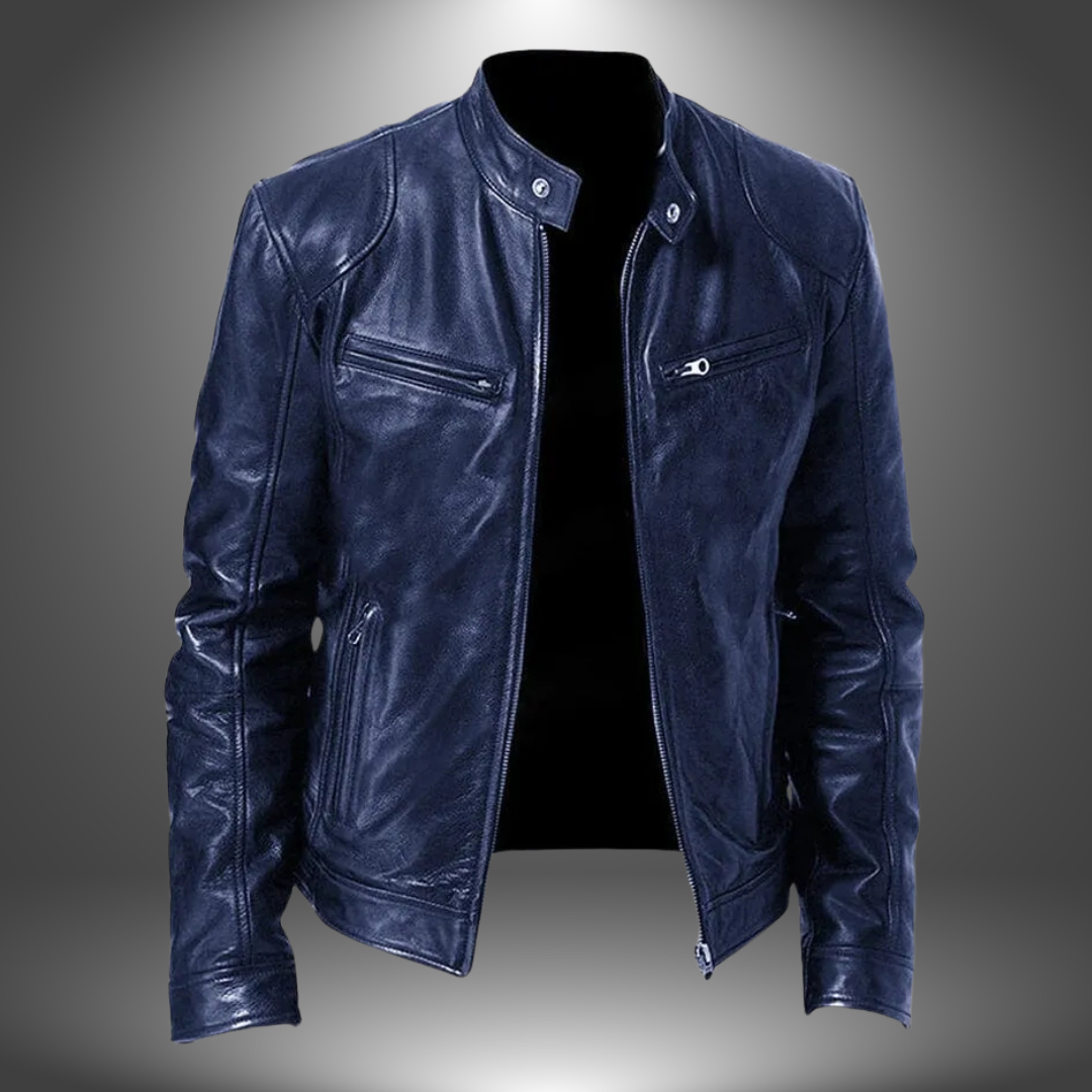 Cazel | Veste en cuir artisanal pour homme