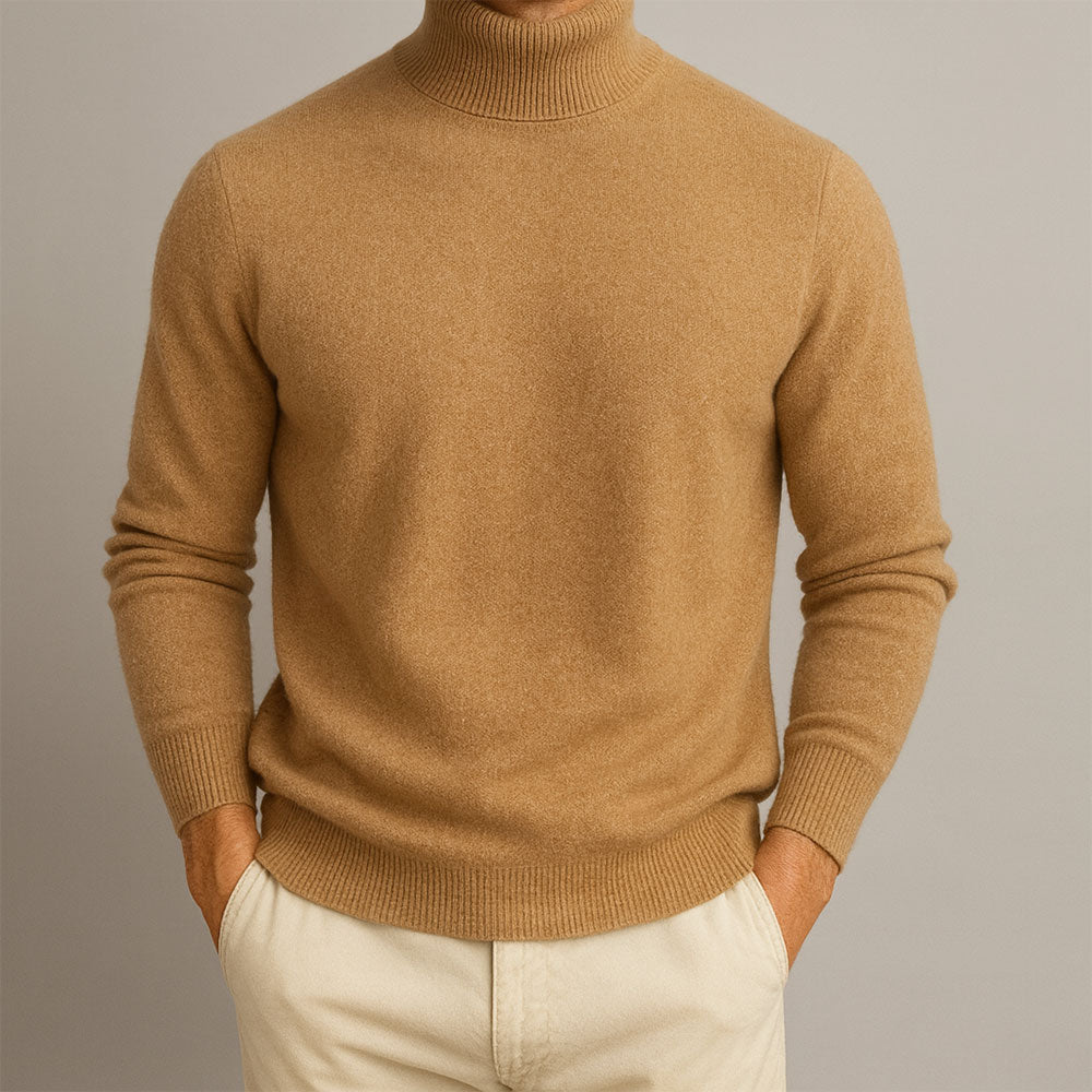 MAISON LUMIÈRE | PULL À COL MONTANT POUR HOMME