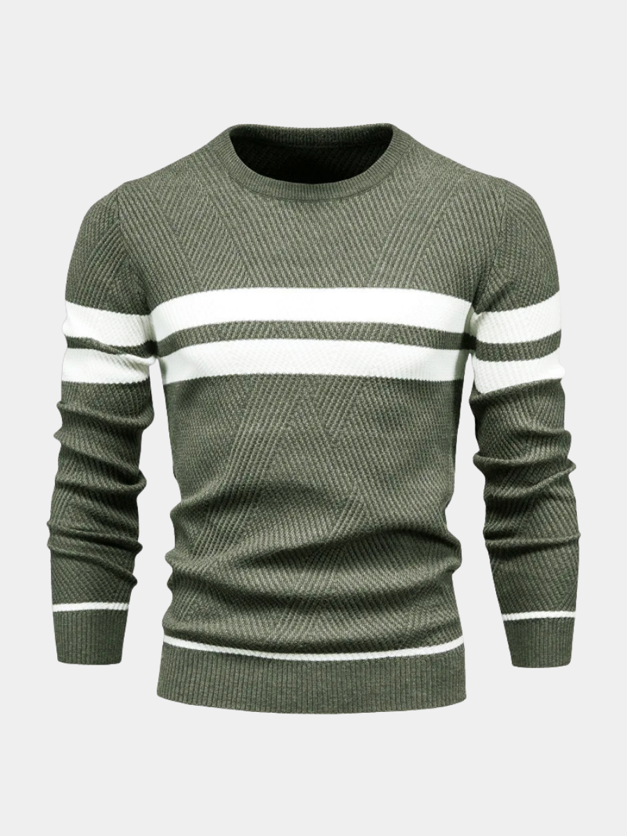 MAISON LUMIÈRE | PULL RAYÉ POUR HOMME