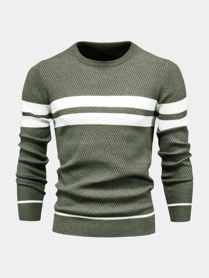MAISON LUMIÈRE | PULL RAYÉ POUR HOMME