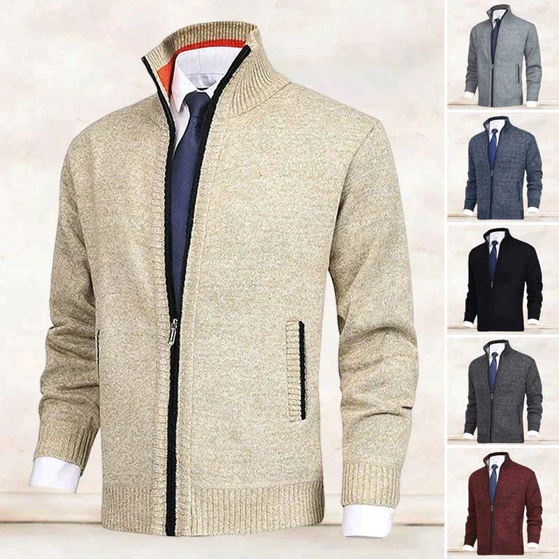 MAISON LUMIÈRE | CARDIGAN HOMME À MANCHES LONGUES