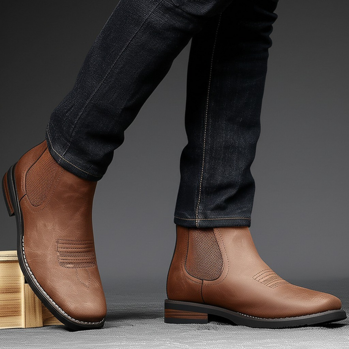 MAISON LUMIÈRE | BOTTES CLASSIQUES EN CUIR POUR HOMME