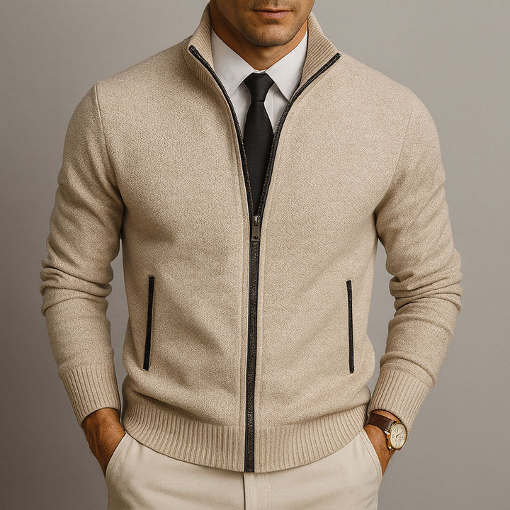 MAISON LUMIÈRE | CARDIGAN EN LAINE SUR MESURE