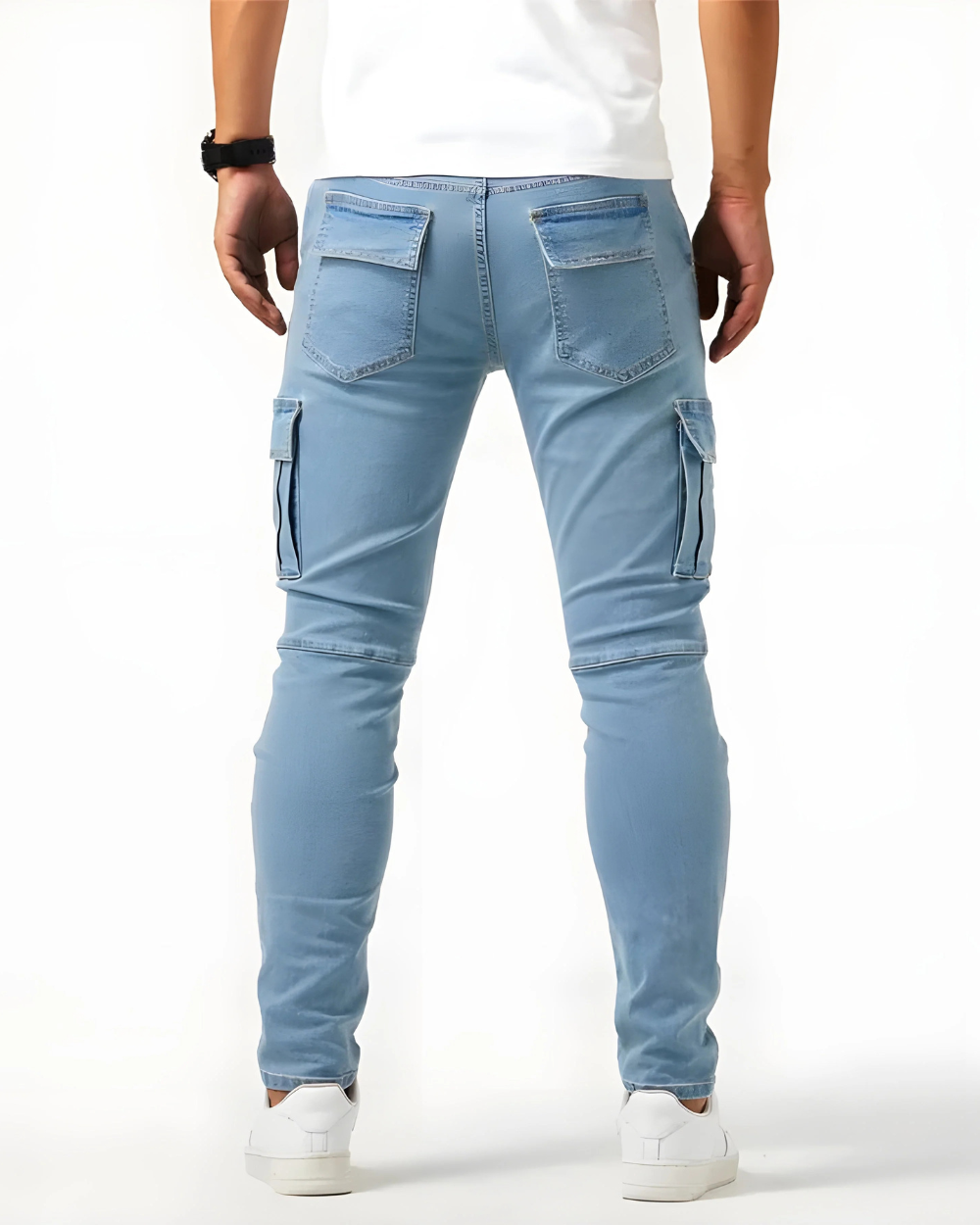 MAISON LUMIÈRE | PANTALON CARGO STRETCH