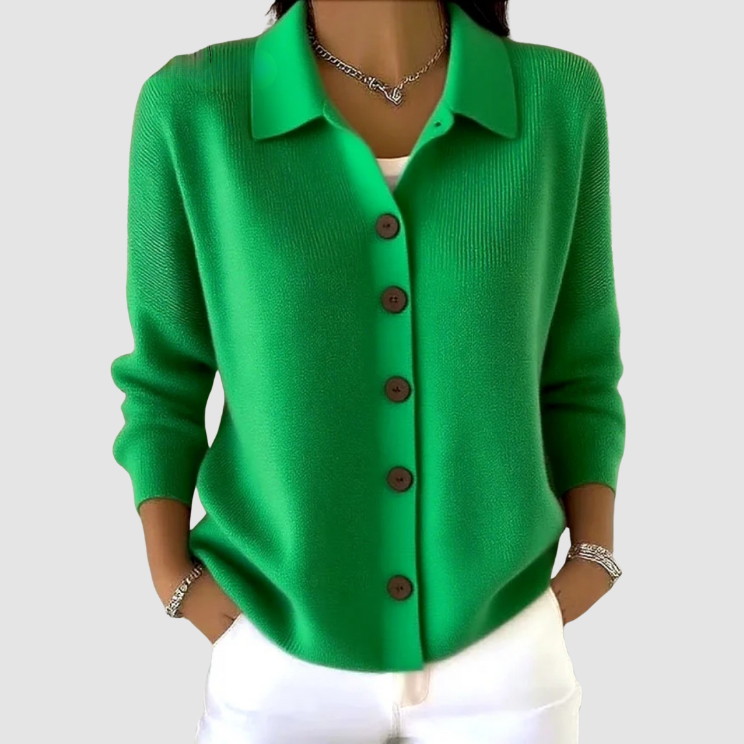 Cardigan en maille boutonné Riah™