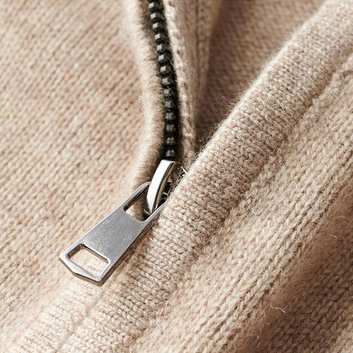 MAISON LUMIÈRE | PULL ZIPPÉ POUR HOMME