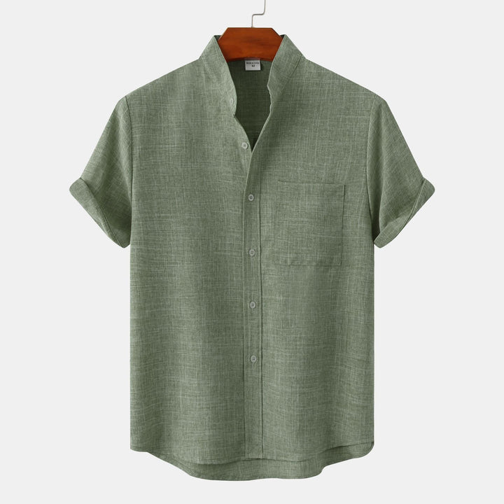 Cazel | Chemise en coton unie avec boutons