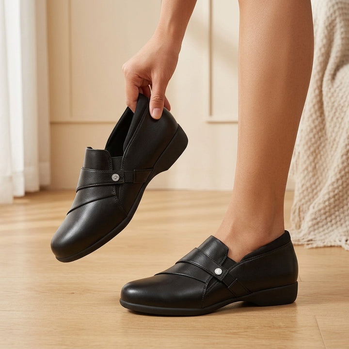 MAISON LUMIÈRE | Mocassins Habillés à Maintien Plantaire Isabelle