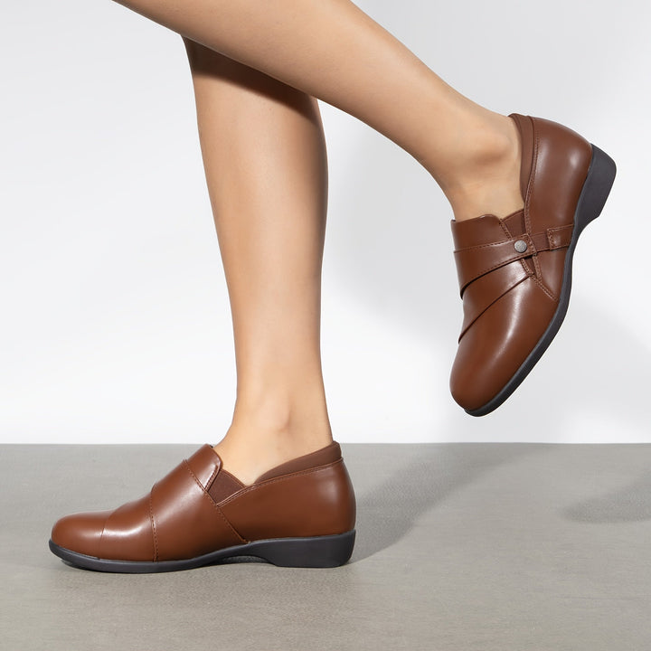MAISON LUMIÈRE | Mocassins Habillés à Maintien Plantaire Isabelle