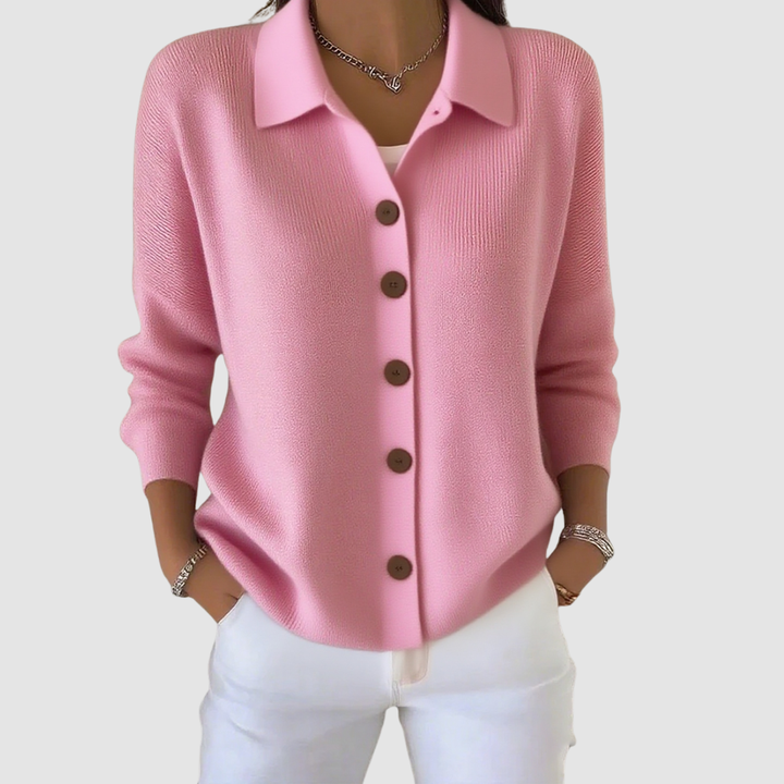 Cardigan en maille boutonné Riah™