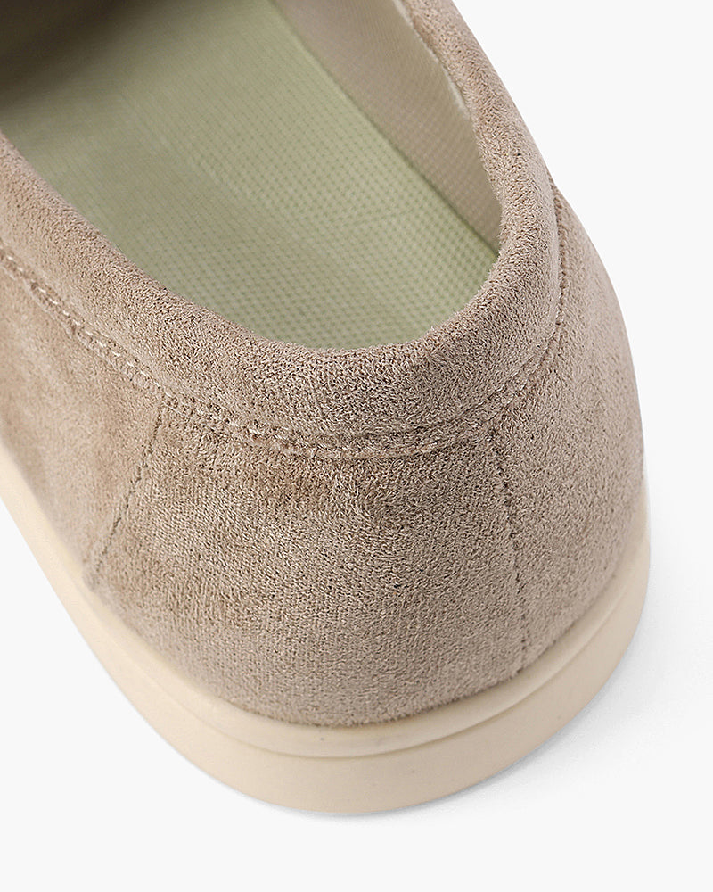 MAISON LUMIÈRE | MOCASSINS EN CUIR SUEDE