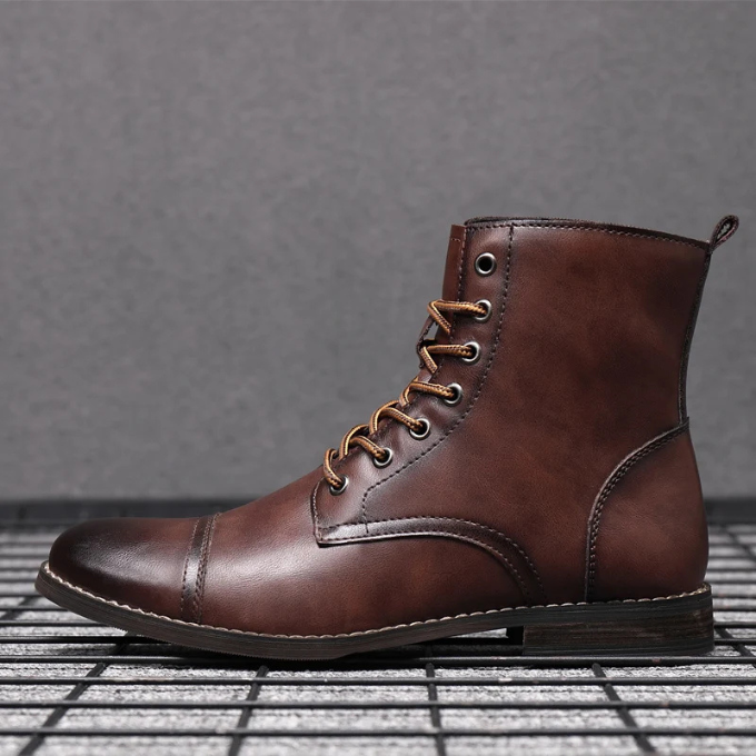 MAISON LUMIÈRE | BOTTES DE VILLE BRUNIES POUR HOMME