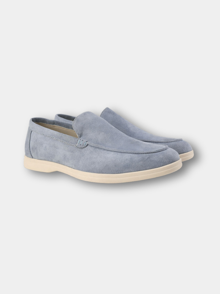 MAISON LUMIÈRE | MOCASSINS EN CUIR SUEDE