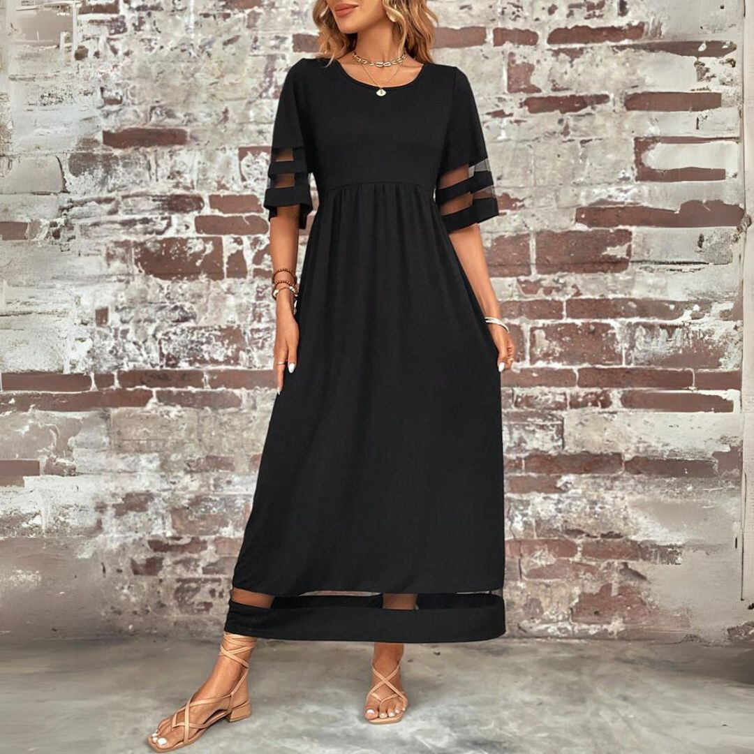 Aubrey™ – Robe midi lissante et flatteuse pour le ventre