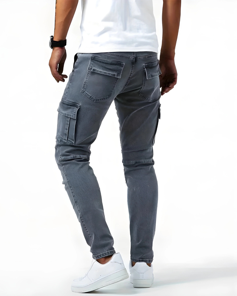 MAISON LUMIÈRE | PANTALON CARGO STRETCH