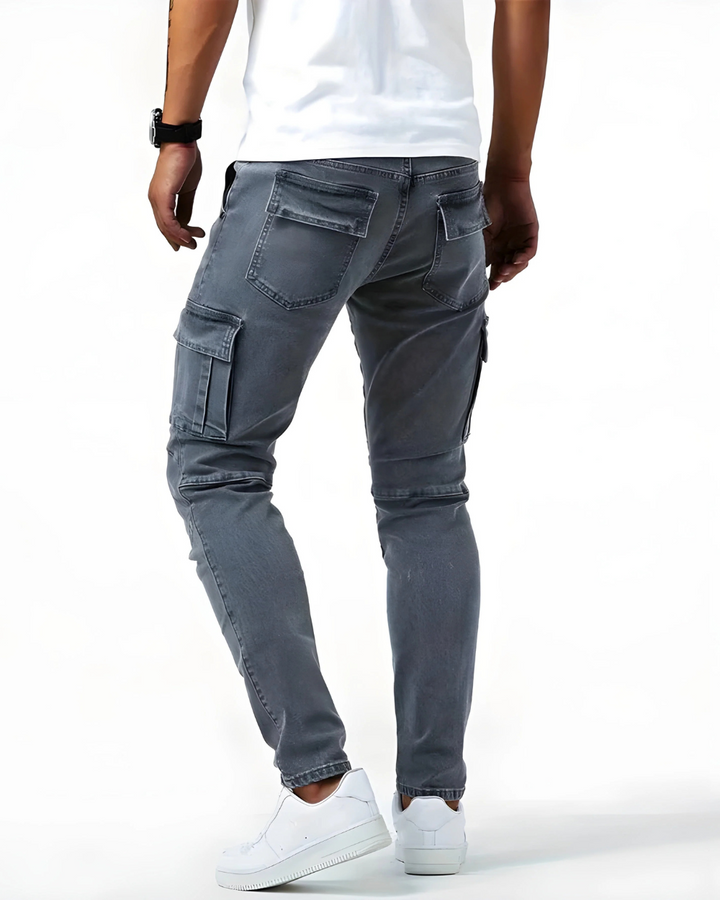 MAISON LUMIÈRE | PANTALON CARGO STRETCH