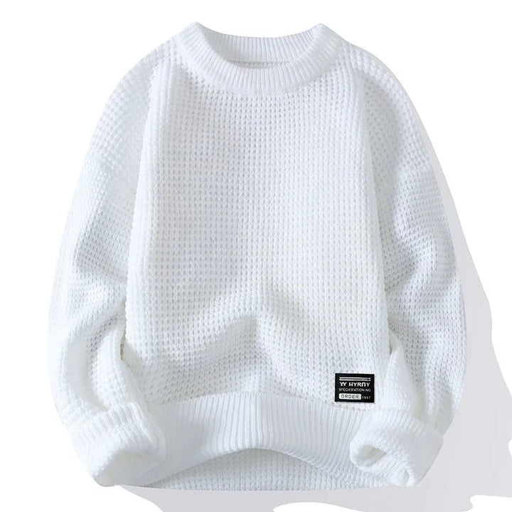 MAISON LUMIÈRE | PULL EN NID D'ABEILLE PREMIUM