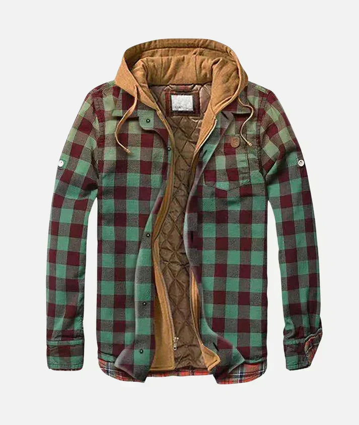MAISON LUMIÈRE | VESTE VINTAGE DE LUXE AVEC FERMETURE ÉCLAIR