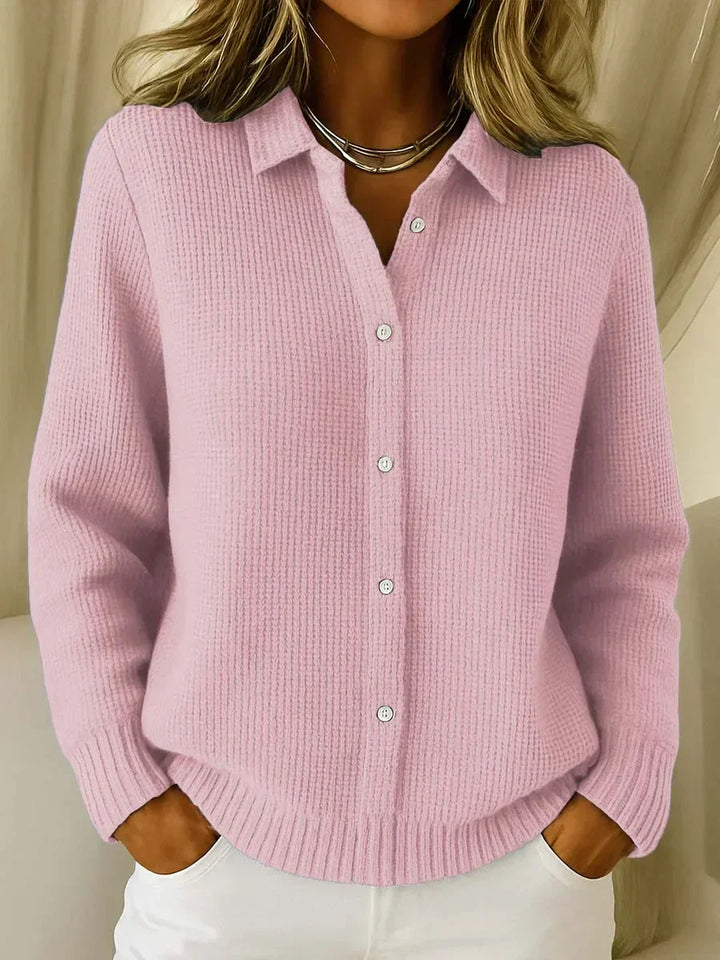 MAISON LUMIÈRE | Cardigan Maille Texturée Boutonné Catherine